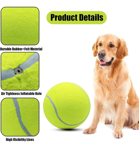 Pelotas De Tenis Gigantes Magicorange 6 Pulgadas Para Perros Varios Colores