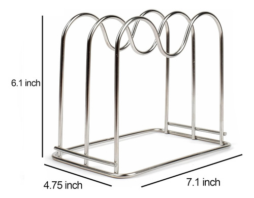 Lenith Soporte Para Tabla De Cortar De Alambre De Acero Inox