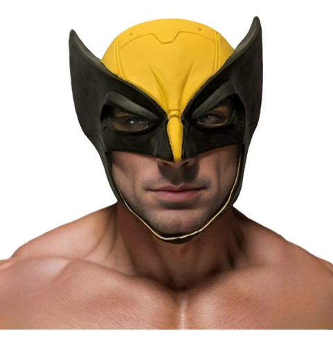 Máscara Wolverine Máscara De Látex Cosplay Capacete De Hallo