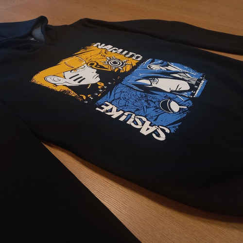 Buzo Hoodie Naruto Shippuden Vs. Sasuke Gastovic Anime Store