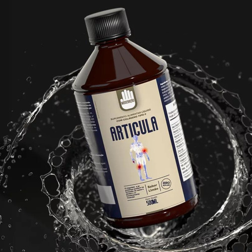 Colágeno Tipo Ii Articula 500ml Sabor Limão - Moderação