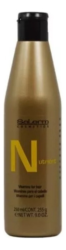 Salerm Shampoo Nutrient Anticaída De Cabello Línea Oro 250ml