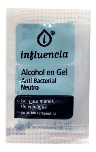 Alcohol gel Influencia Sobre fragancia a neutra 4.5ml 4 ml 4 g