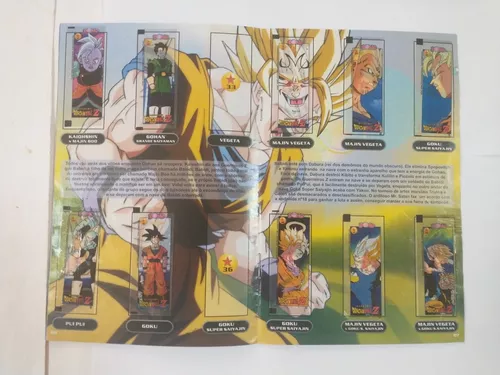 Álbum Dragon Ball Z Saga Cell Completo Bond Chicle Parati - Desconto no  Preço