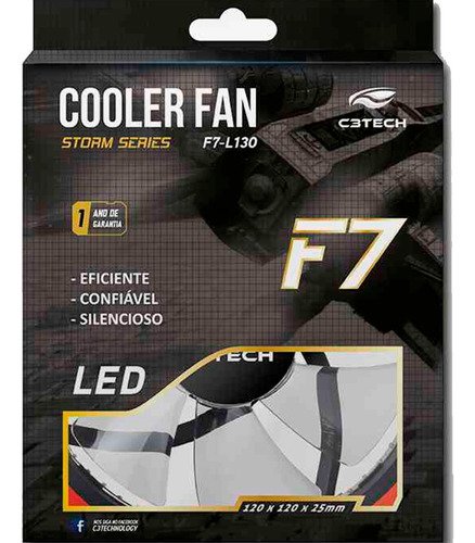 Kit 2 Cooler Fan 120mm 3 Pinos Molex Gabinete Pc Gammer 12v