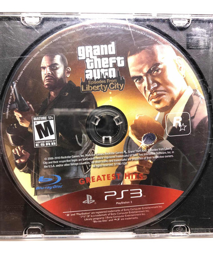 Gta Episodes From Liberty City Ps3