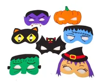 Comprar Antifaces - Mascaras De Halloween De Goma Eva -cotillón -