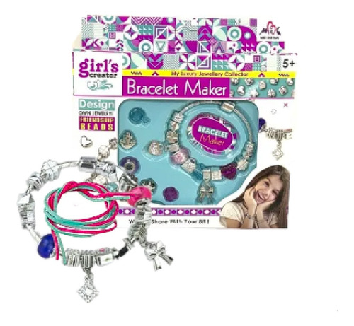 2x Pulseras Bracelete Pandora Infantil Manilla Set Juguete