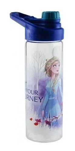 Botella Vidrio 470ml Frozen Ana O Elsa Disney Libre Soy   