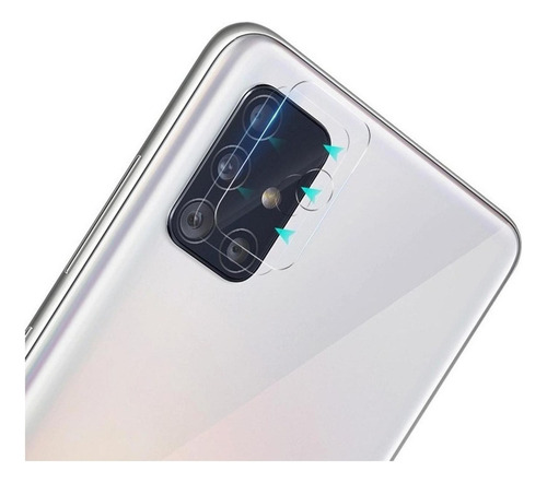 Imagen 3 de 4 de Samsung Galaxy A51 Pack 2 Láminas Vidrio Templado Cámara