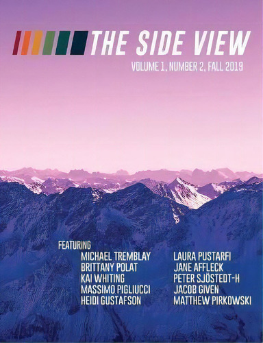 The Side View Vol 1 No 2, De Adam Robbert. Editorial Side View Press, Tapa Blanda En Inglés
