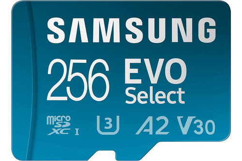 Memoria Micro Sd Samsung 256gb Clase 10 U3 130mbs Uhd 4k