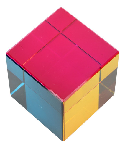 Cubo Óptico De Color Cube Optical De 6 Lados, Prisma De Cubo