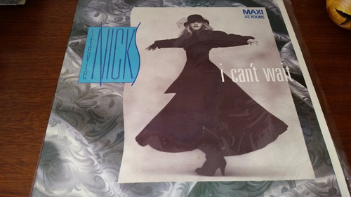 Stevie Nicks I Can't Wait Vinilo Maxi Frances Tremendo 1985