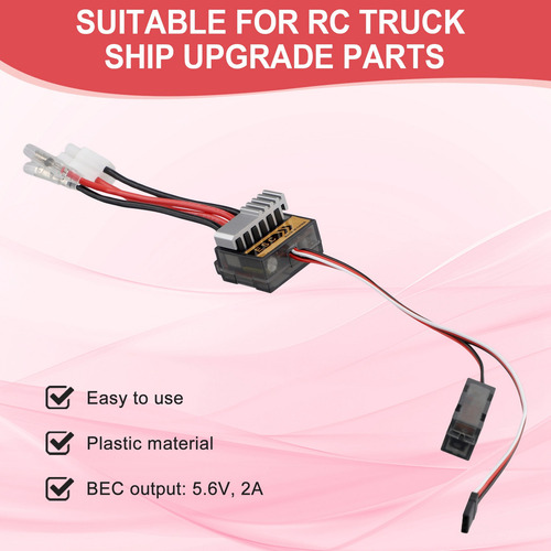 Controlador De Velocidad Eléctrico Cepillado Rc 320a Esc Esc
