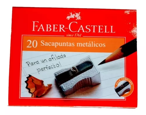 Sacapuntas metálico Faber Castell