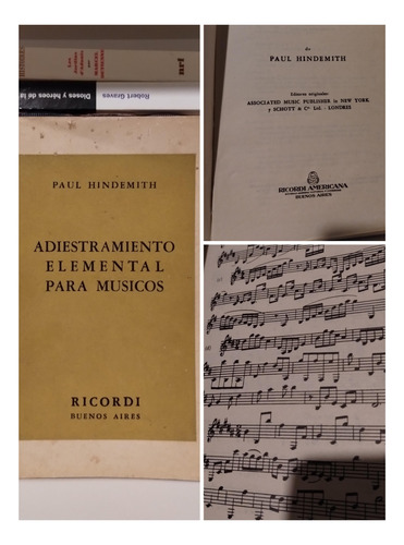 Paul Hindemith - Adiestramiento Elemental Para Músicos