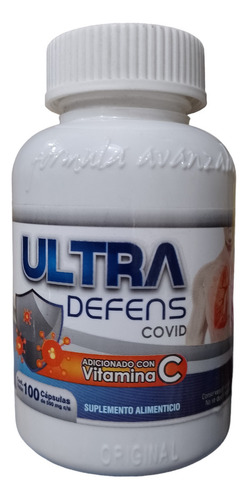 Vitamina Ultra Defens Cvid C/ 100 Capsulas Sabor Sin Sabor