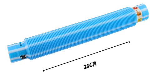 Pack 6 Bastão Com Led Pop Tube Fidget Festa Antistress
