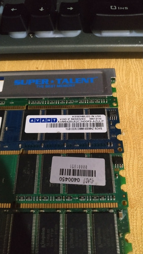 Memorias Ddr1 De 1gb. Supertalent, Titán X 4 Unidad