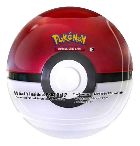 Pokemon Pokebola Lata Pokeball Tin 2021 Original M4e #4