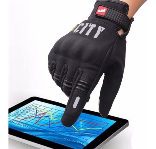 Guantes City Para Motos Con Tecnología  Touch