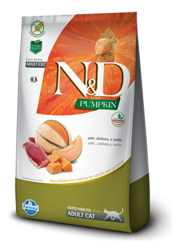 N&d Pumpkin Gato Adulto Pato Melao 1,5 Kg 