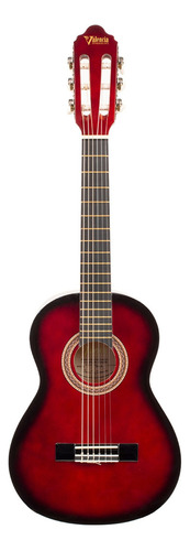 Guitarra Clásica Valencia Vc101 Niño 1/4 Rojo Orientación de la mano Diestro