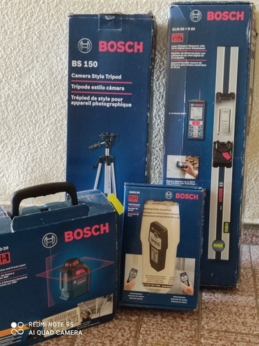 Imagen 2 de 6 de Medidor Nivel Scanner Laser Bosch Ref700v