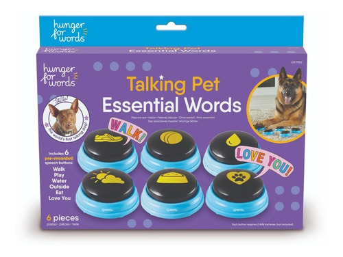 Imagen 5 de 8 de Botones Adiestramiento Talking Pet Palabras Esenciales Perro