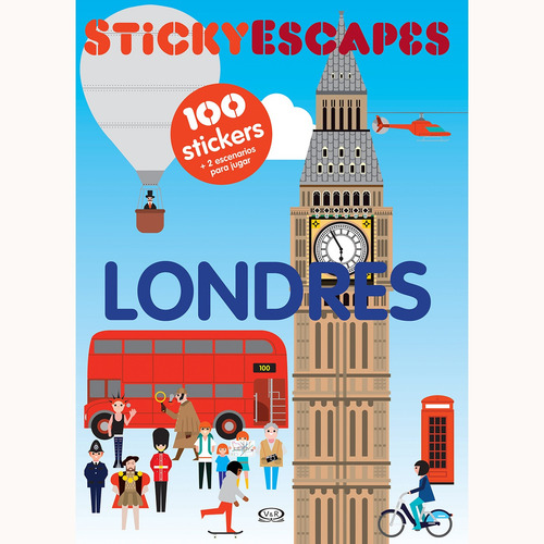 Londres Stickyescapes - Autor: Robert Hanson - V R Editoras