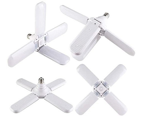 Foco Led 50w Tipo Ventilador Apertura Ajustable Blanca T2188
