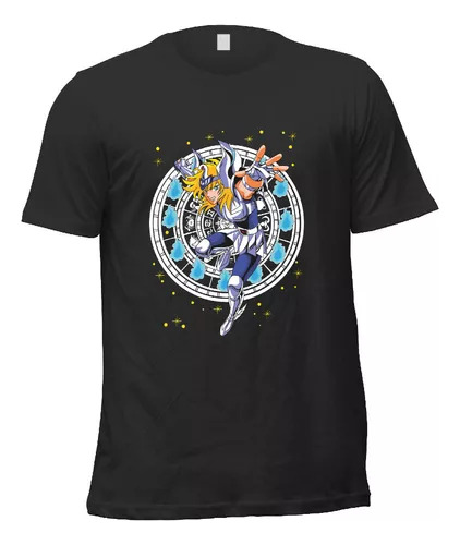 Remera Saint Seiya Hyoga De Cisne N02 A2 Unisex