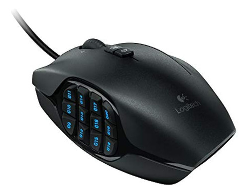 Ratón Para Juegos Logitech G600 Mmo, Retroiluminación Rgb, 2