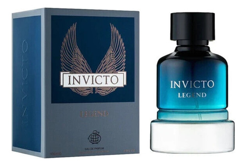 Fragrance World Invicto Legend Edp 100 Ml Original/sellado