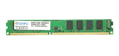 Memoria Ram 4gb Para Pc Ddr3 1600mhz Pc3 12800u Computadora