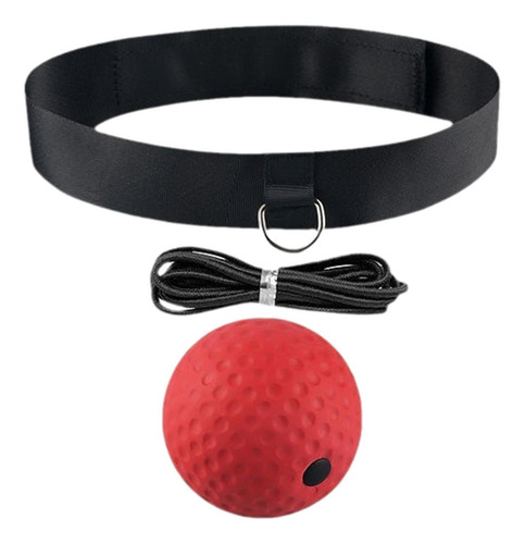 Pelota De Reflejo De Boxeo, Diadema, Práctica De Rojo