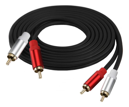 Cable Lokeke 2rca Macho A 2 Rca Macho De 15 M, Chapado En Or