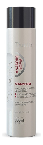  Shampoo Hidratante Anabolic Bomb Duetto 300ml