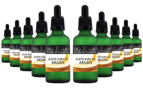 10 Frascos Aceite De Argán Puro Marruecos Josue Echavarria 