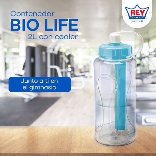 Botella Pote Contenedor De Agua Deportiva Camping Parque 2l
