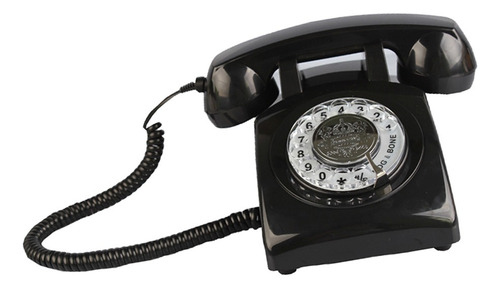 Teléfono De Marcación Giratoria, Teléfonos Fijos Retro Antig