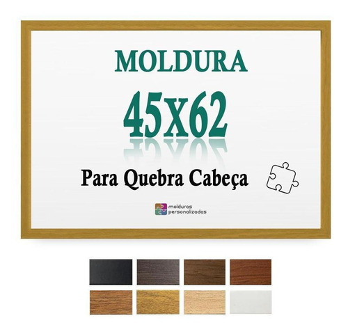 Moldura Caramelo 45x62 Para Quebra Cabeça 1.000 Pcs Com Petg