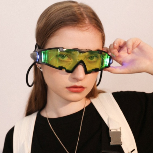 Gafas De Visión Nocturna Con Banda Elástica Ajustable Con Lu