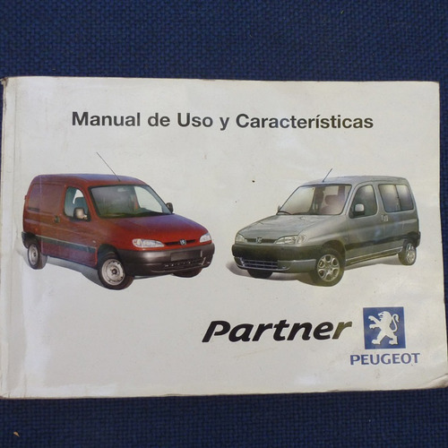 Manula De Usuario Peugeot Patner, Año 2002