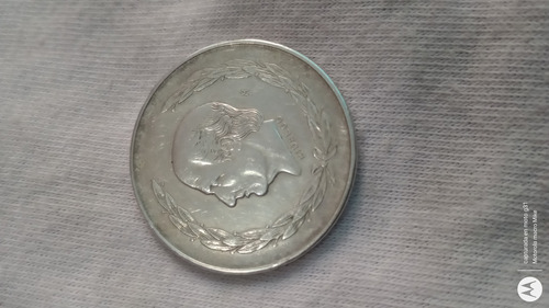 Moneda 5 Pesos Plata 1953 Hidalgo