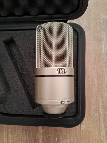Micrófono Condensador Mxl 990. Muy Buen Estado Gris (Usado)