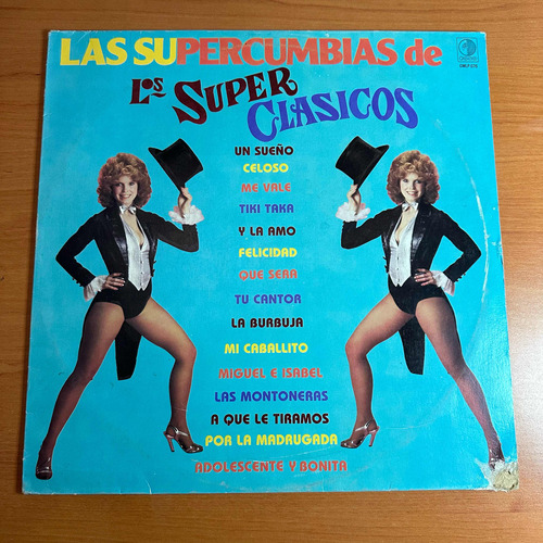 Disco Lp Super Cumbias De Los Super Clásicos