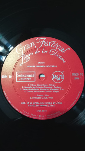 Gran Festival Ligero De Los Clasicos Rca 12 Discos Reader S Estándar (Usado)