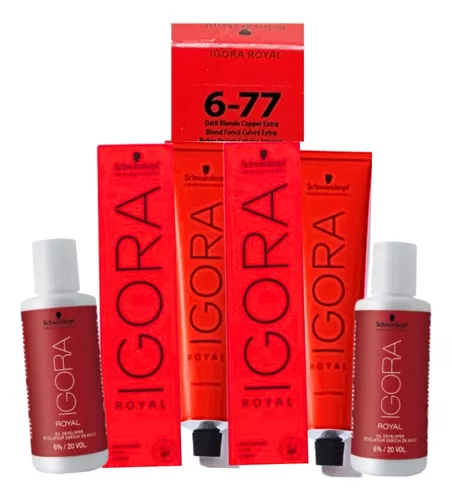 Coloração Igora Royal 60ml - 6.77